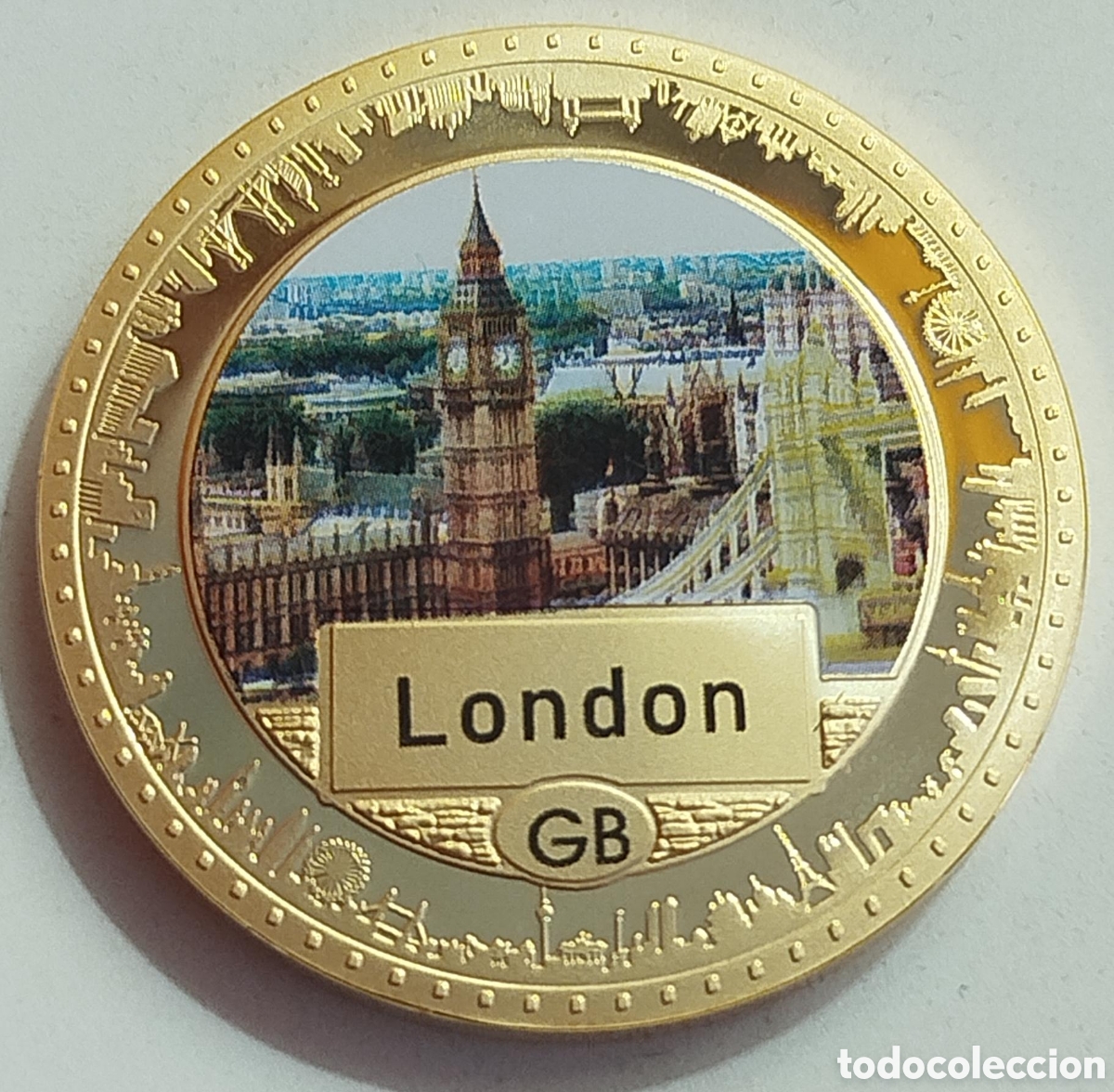 Trofeos y medallas: Moneda Londres - Reino Unido Capitales Europeas - ECU