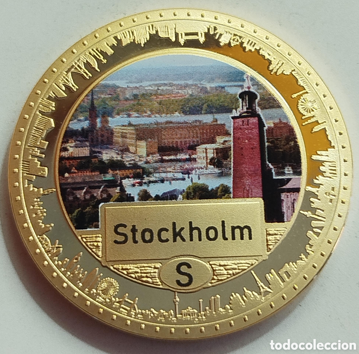 Trofeos y medallas: Moneda Estocolmo - Suecia Capitales Europeas - ECU