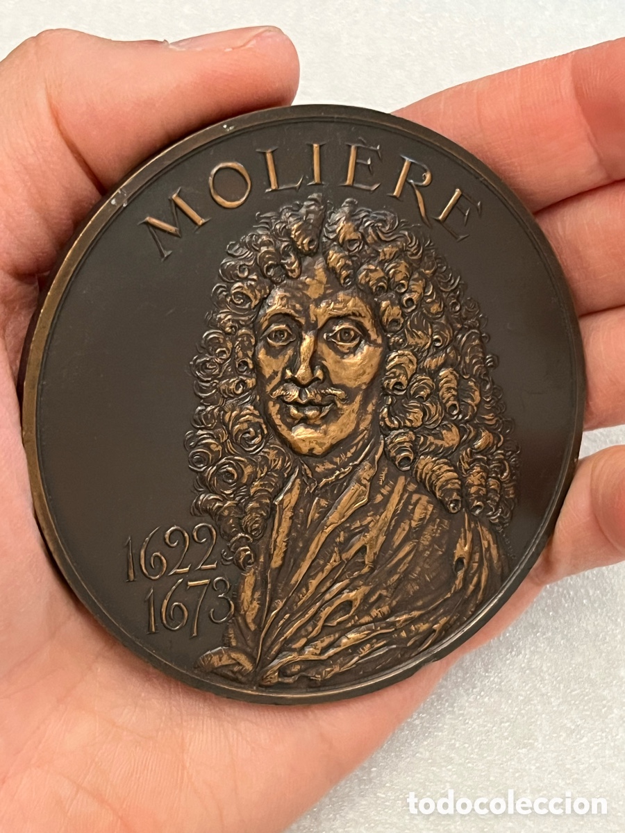 Trofeos y medallas: Medalla / Medall&oacute;n - Moli&egrave;re 1622-1673 - Ann&eacute;e Moli&egrave;re 1973