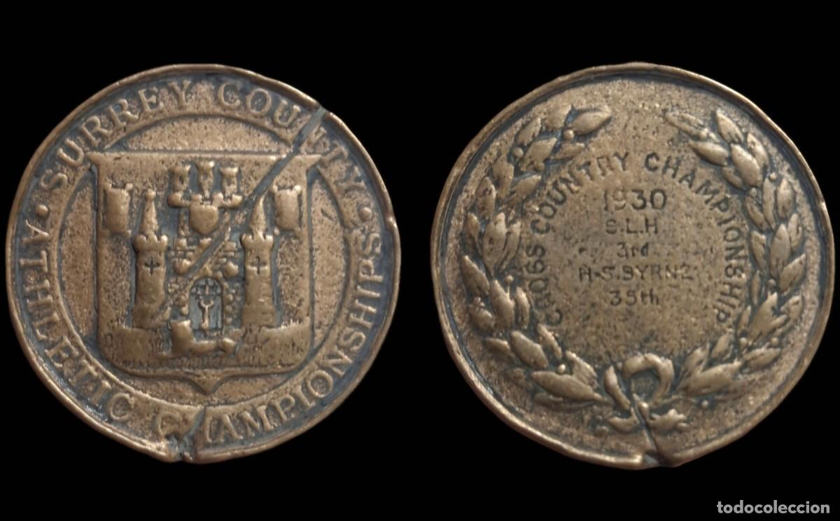 Trofeos y medallas: MEDALLA Cross Country Championship&rdquo; 1930.
