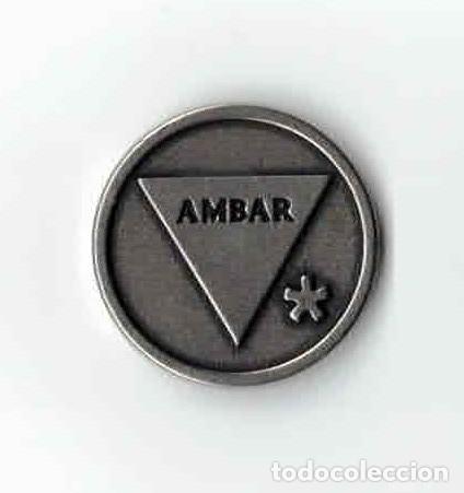 Trofeos y medallas: FICHA TOKEN - CERVEZA AMBAR - LA ZARAGOZANA