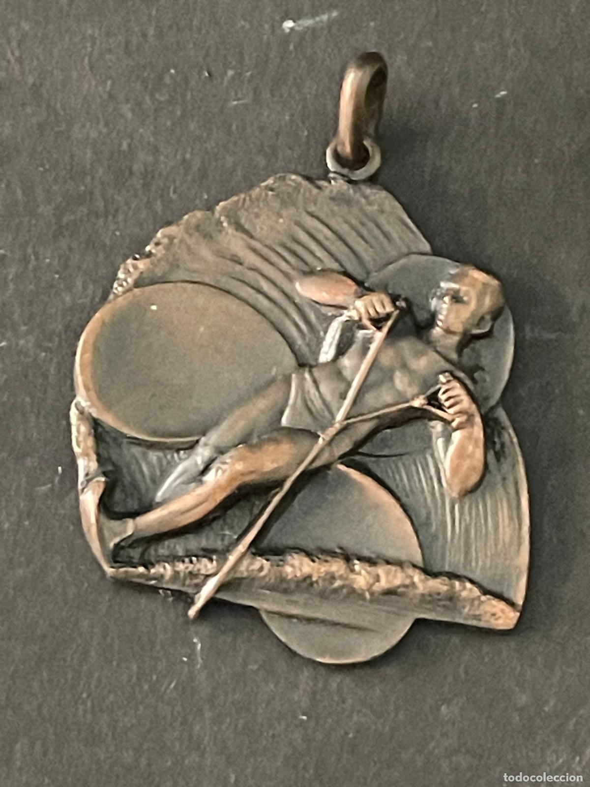 Trofei e Medaglie: ANTIGUA MEDALLA ESQUI NIEVE NAUTICO - MERCURY - 1963