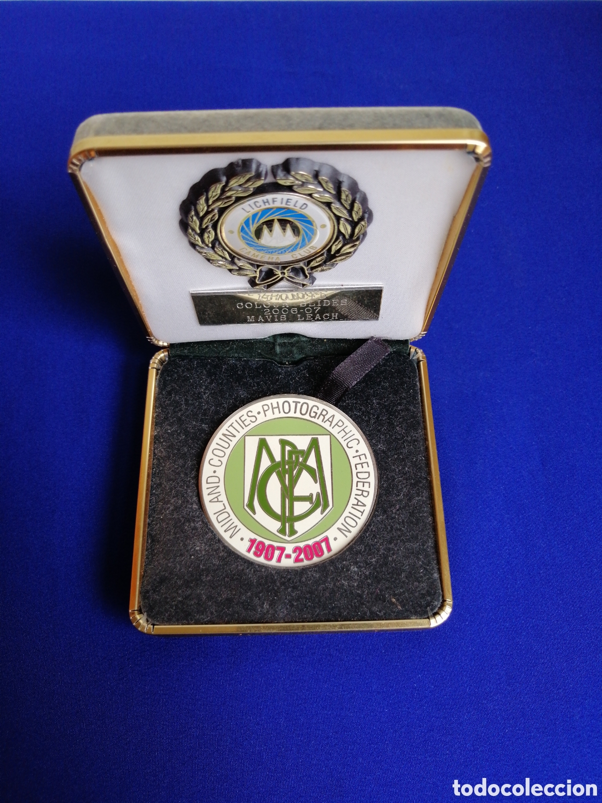 Trofeos y medallas: MIDLAND - COUNTIES - PHOTOGRAPHIC - FEDERATION - 1907-2007 - LICHFIELD CAMERA CLUB
