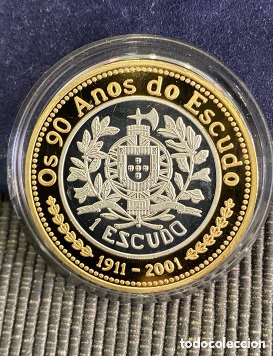 Trofeos y medallas: Medalha 90 anos do escudo prata