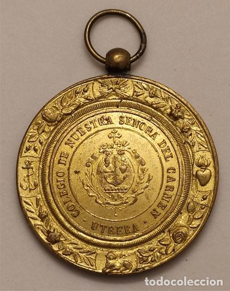 Trofeos y medallas: Gran medalla galard&oacute;n del Colegio de Nuestra Se&ntilde;ora del Carmen. Utrera (Sevilla)