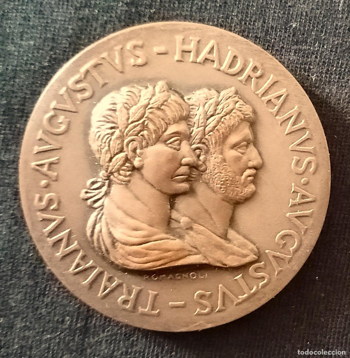 Trofeos y medallas: Medalla exposici&oacute;n del C&iacute;rculo Filat&eacute;lico y Numism&aacute;tico. Barcelona, 1964. Bronce.