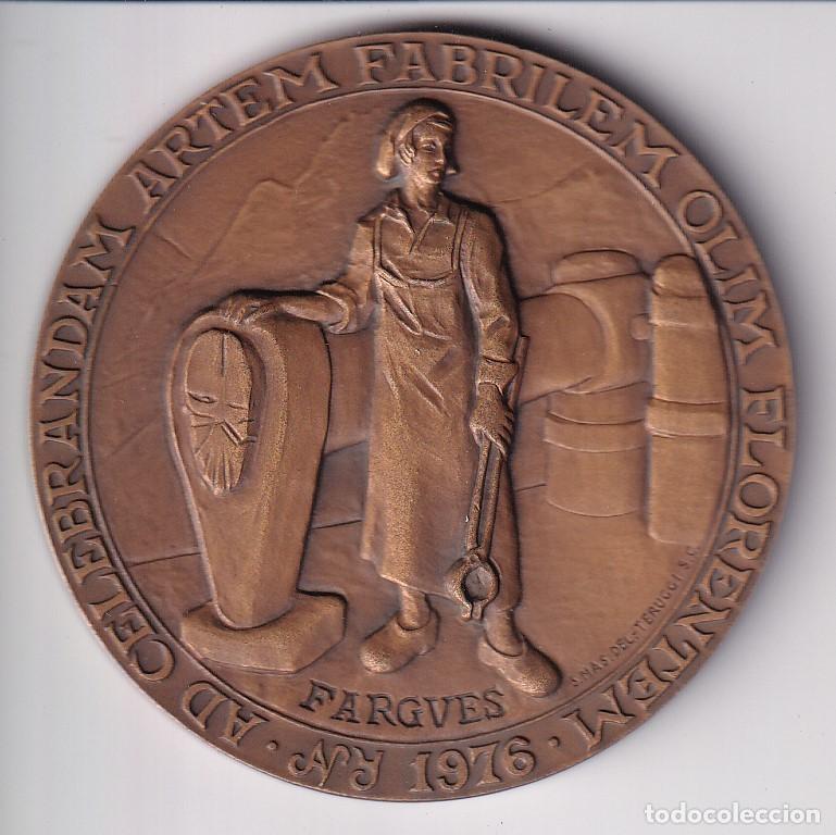 Trofeos y medallas: MEDALLA DE ANDORRA DE ARTESANIA ANDORRANA DIAMETRO 6CM.