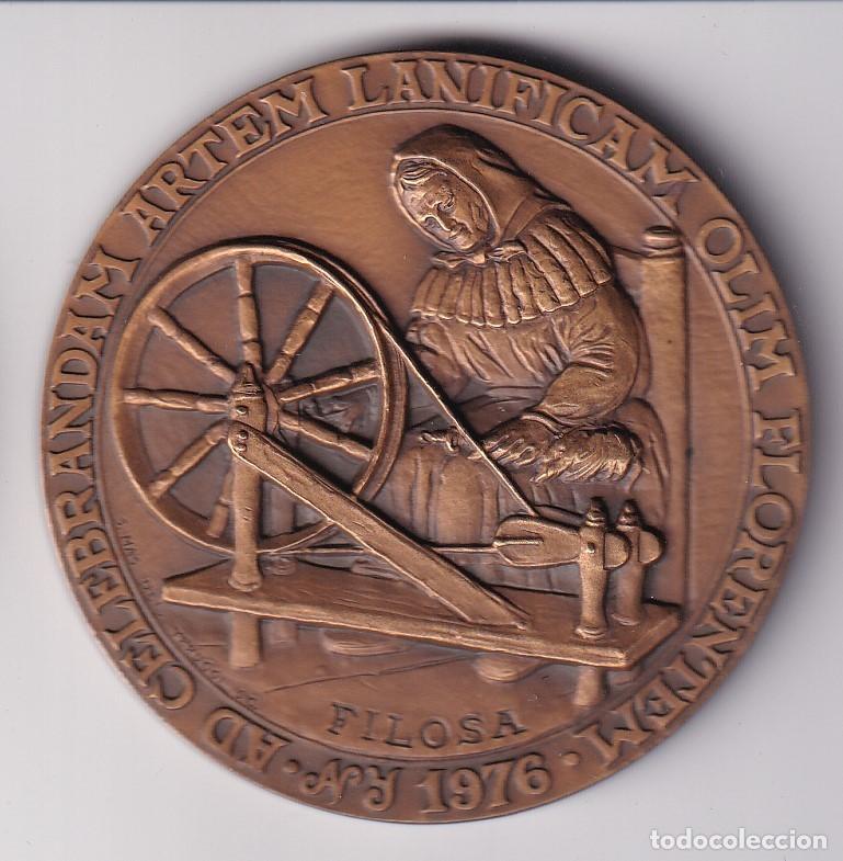 Trofeos y medallas: MEDALLA DE ANDORRA DE ARTESANIA ANDORRANA DIAMETRO 6CM.