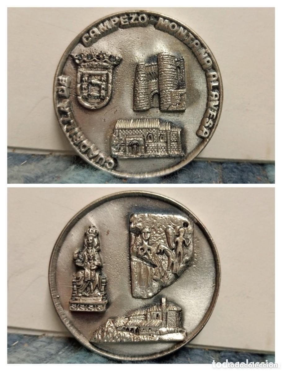 Trofeos y medallas: CUADRILLA DE CAMPEZO-MONTA&Ntilde;A ALAVESA. MEDALLA CONMEMORATIVA