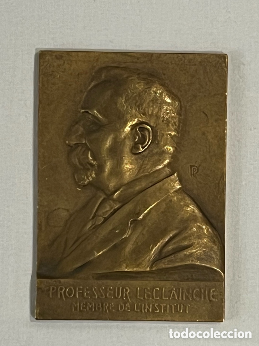 Trofeos y medallas: FRANCIA. Medalla Conmemorativa Professeur Leclainche, Membre de l'Institut (a.1924)