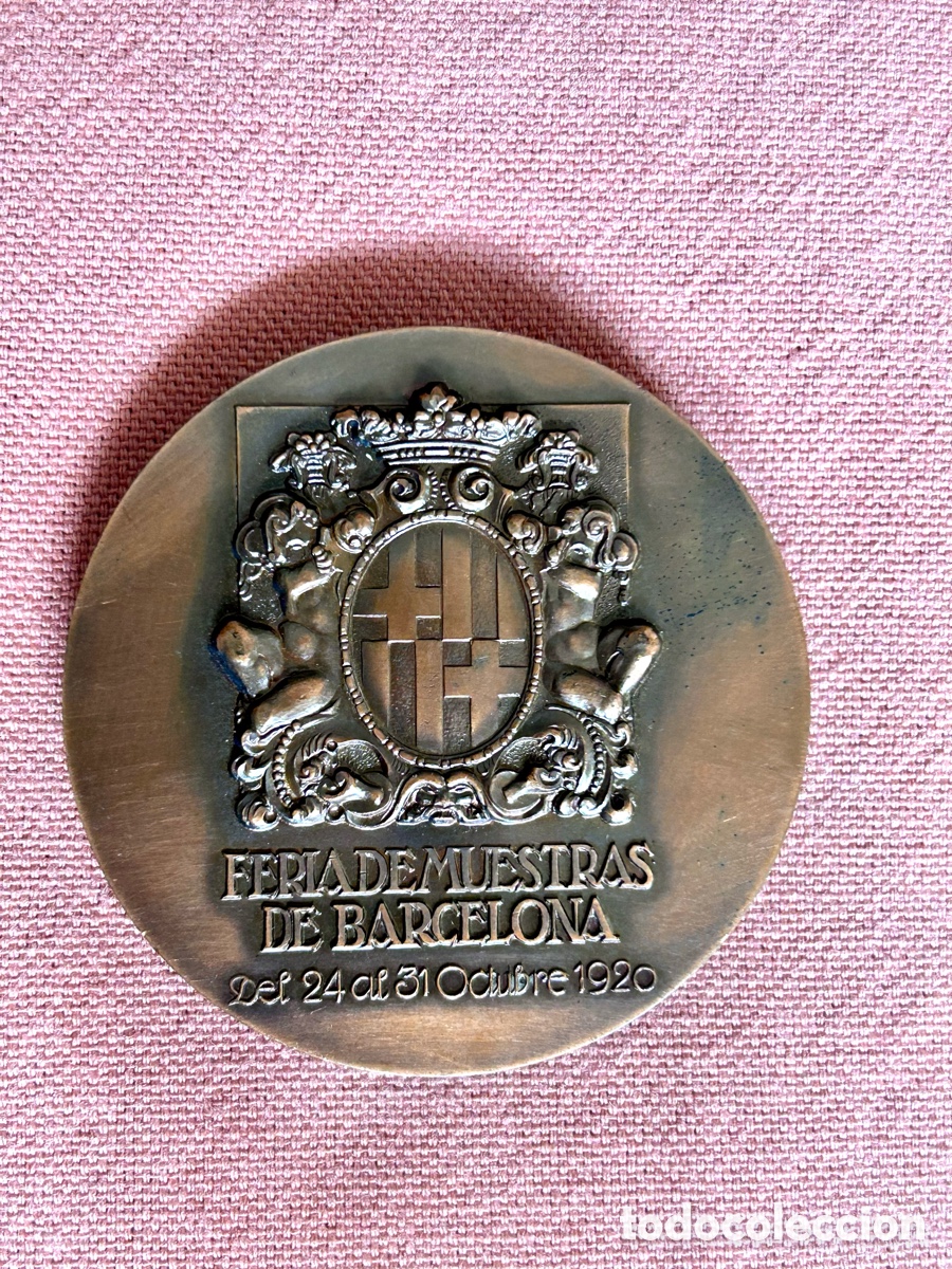 Trofeos y medallas: Medalla Feria Muestras Barcelona - Cincuentenario (1970)