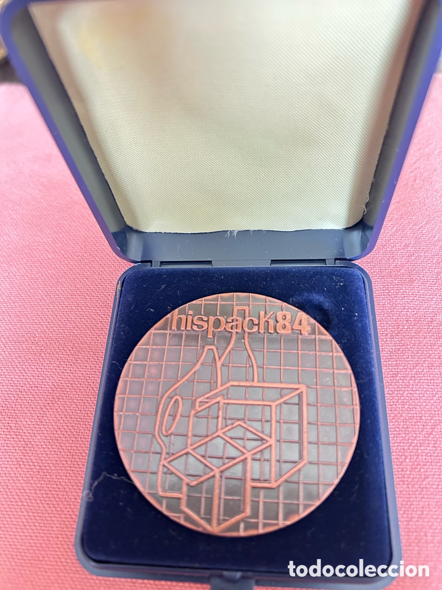 Trofeos y medallas: Medalla Conmemorativa Hispack 84 - Sal&oacute;n Internacional del Envase y Embalaje