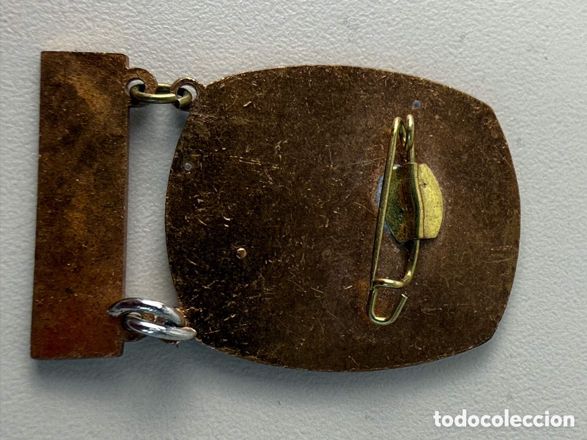 Trofeos y medallas: Medalla esmaltada alemana Leipzig 1969. - Foto 2