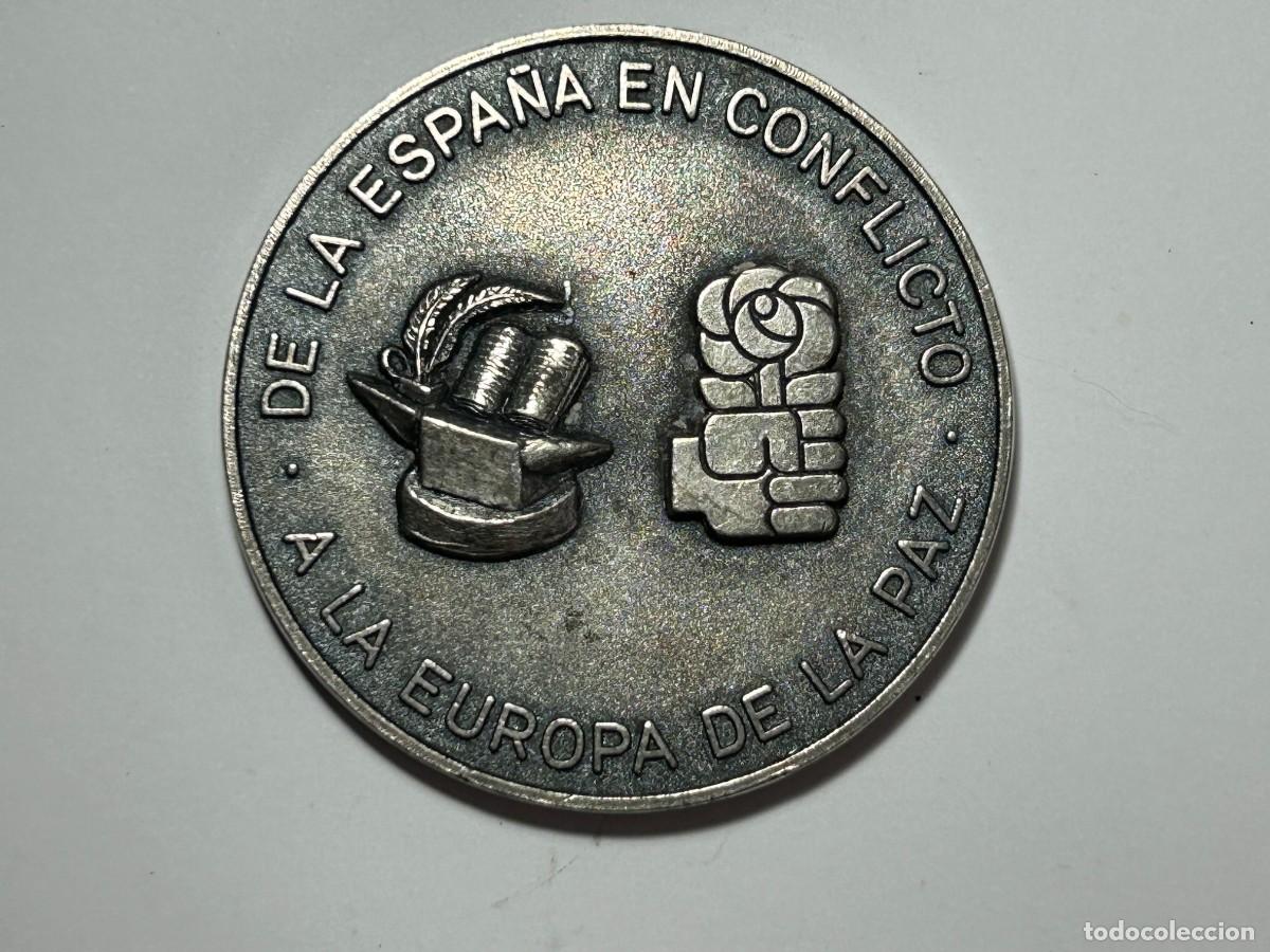 Trofeos y medallas: MEDALLA PSOE CONMEMORATIVA 1939 1989