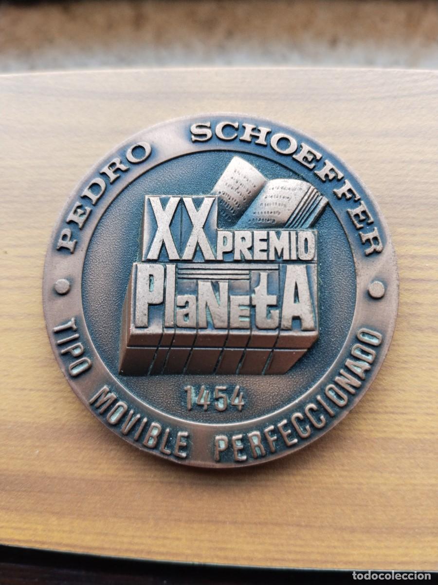 Trofeos y medallas: MEDALLA CONMEMORATIVA PREMIO PLANETA A&Ntilde;O 1971 ENTREGADA A ASISTENTES Y COLABORADORES