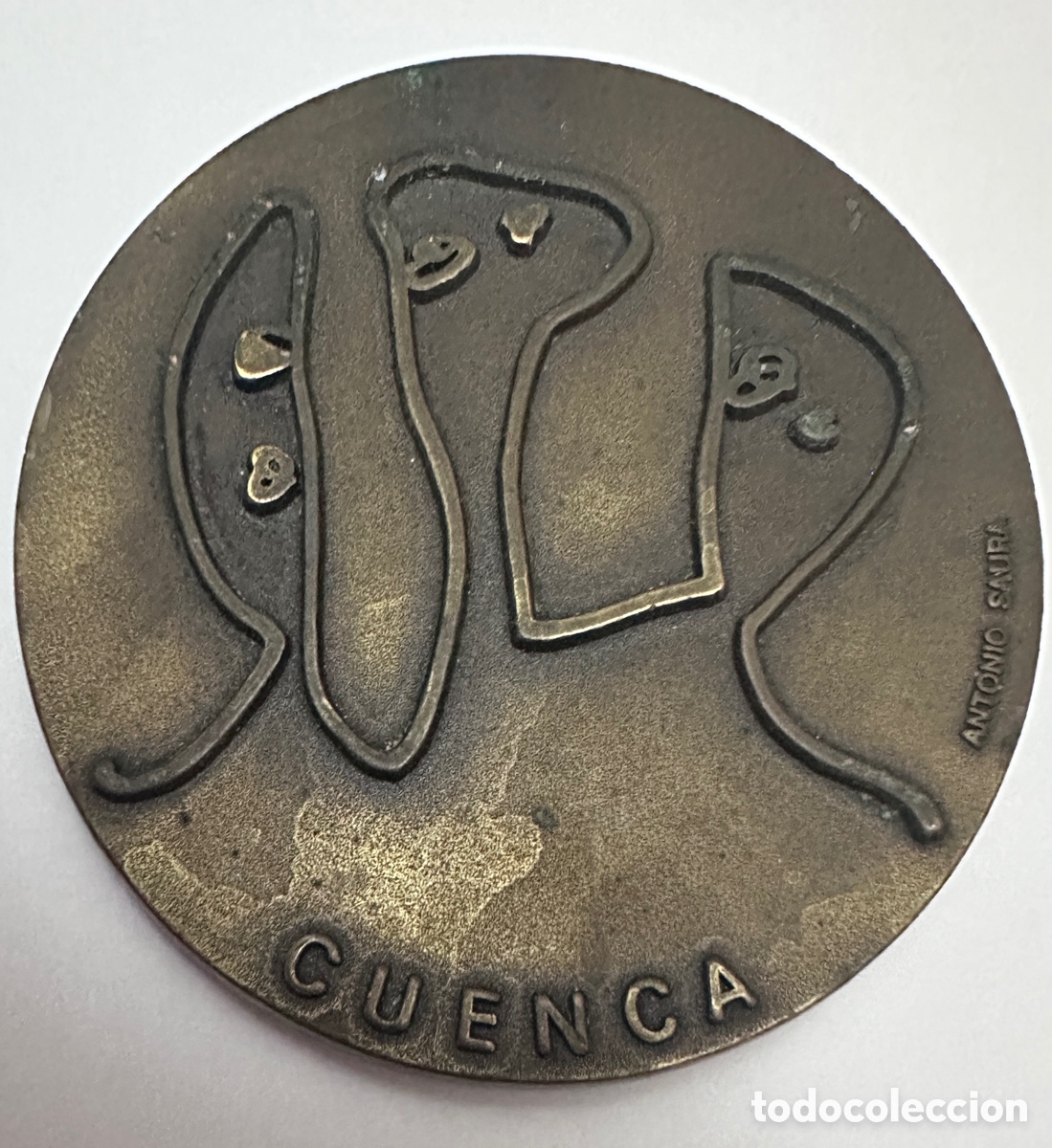 Trofeos y medallas: Medalla Cuenca Patrimonio de la Humanidad 1997 &ndash; Antonio Saura