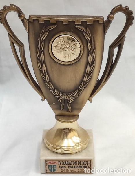 Trofeos y medallas: COPA IV MARATON DE MUS, VALDEMORO 24 ENERO 2024, TROFEO