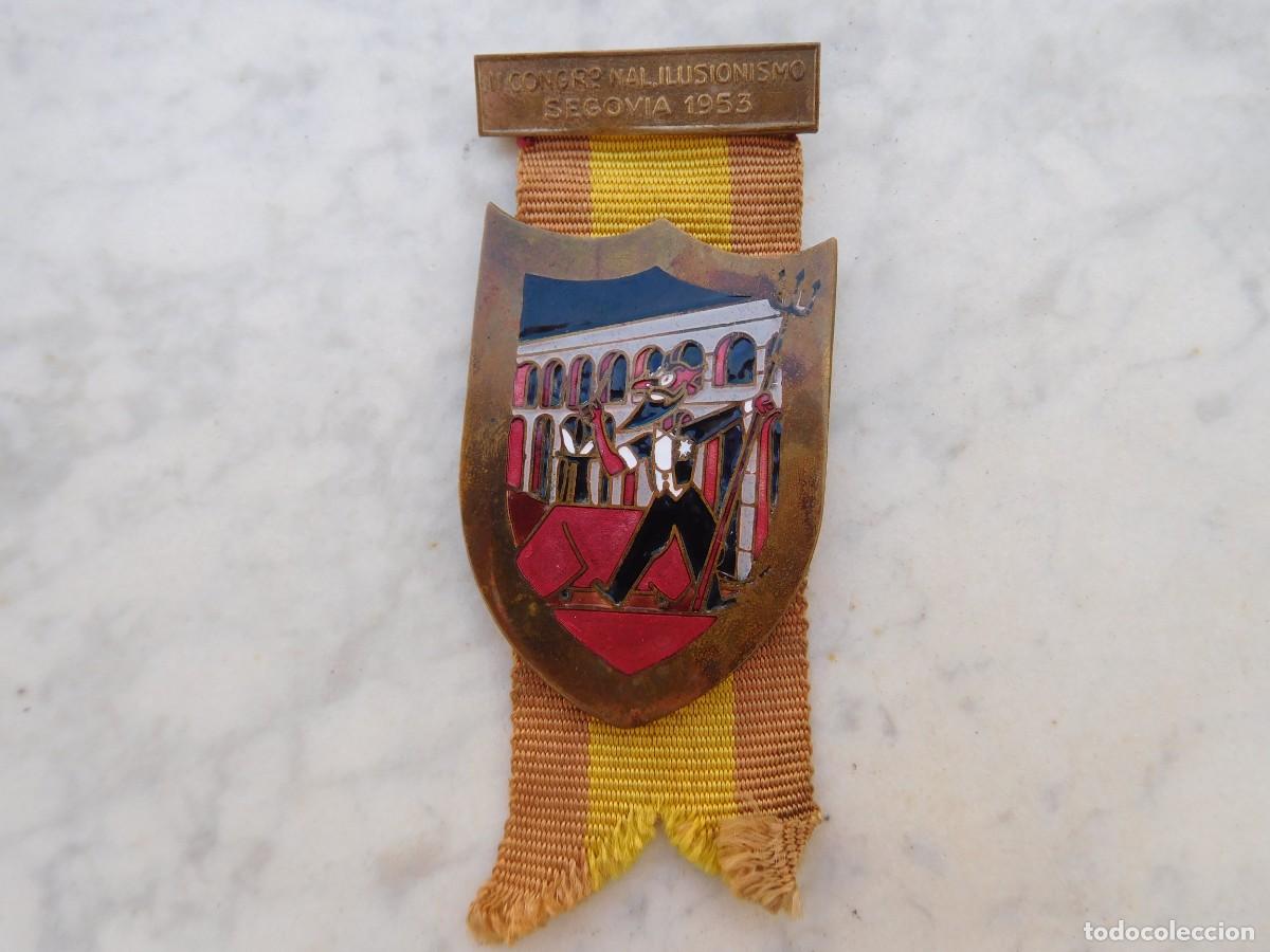 Trofeos y medallas: Medalla del II Congreso nacional de ilusionismo Segovia 1953