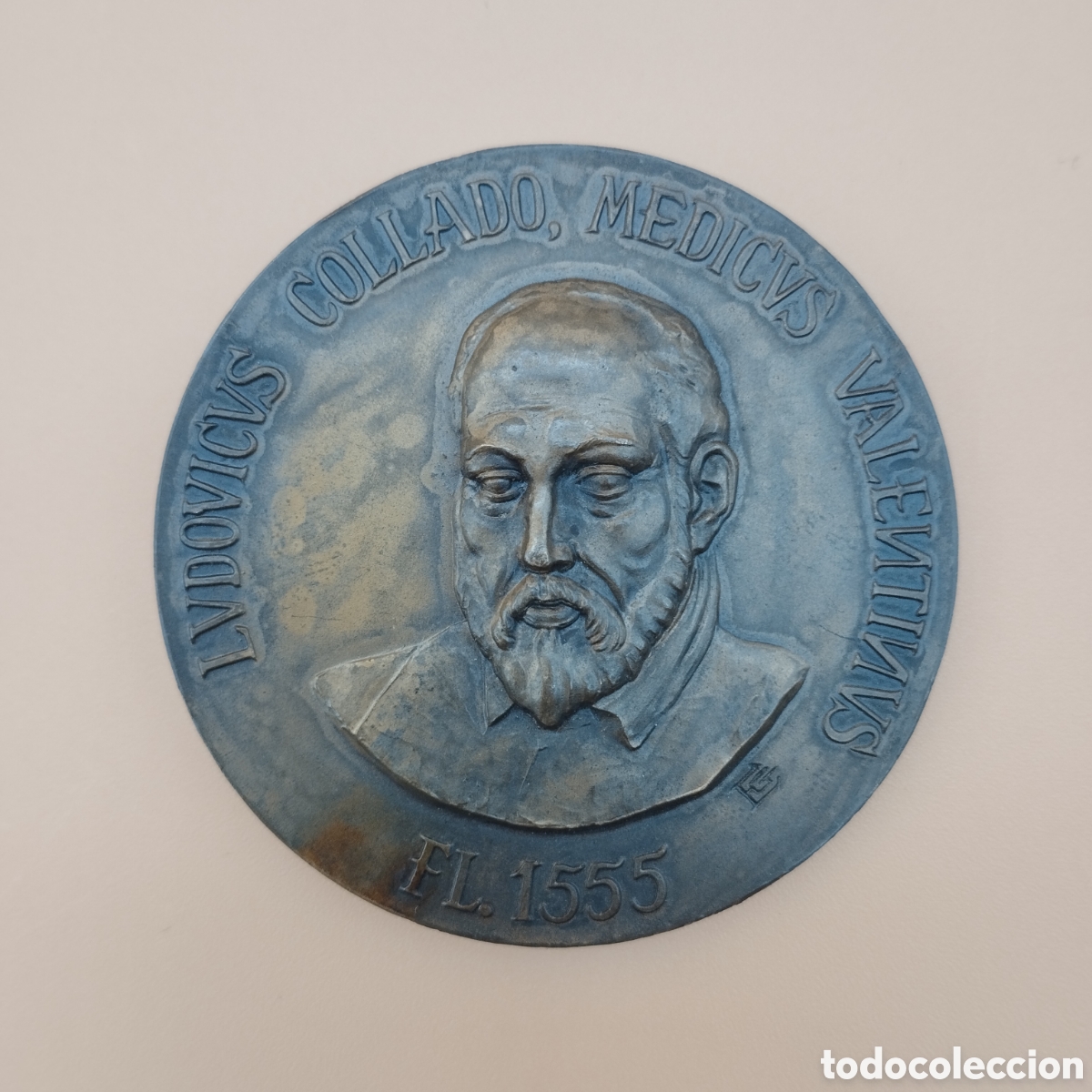 Trofeos y medallas: Medalla Bronce Congreso Internacional Anatom&iacute;a 1962 Pedro Jimeno y Luis Collado M&eacute;dicos Medicina