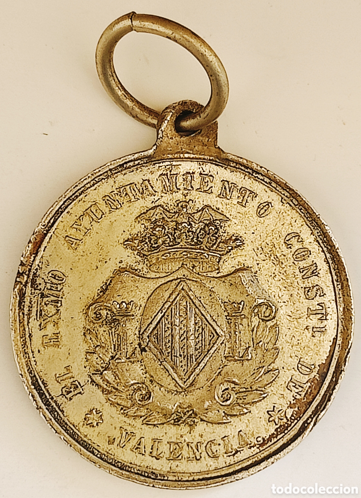 Trofeos y medallas: Medalla Valencia Exc, Ayunta,(1881)