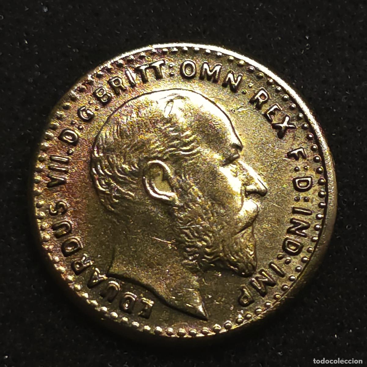 Trofeos y medallas: TOKEN GRAN BRETA&Ntilde;A CORONACION EDUARDO VII 1902