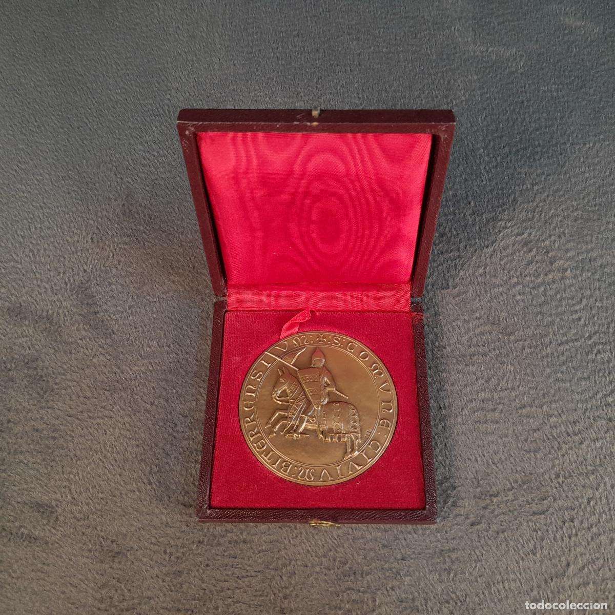 Troph&eacute;es et m&eacute;dailles: M-2281. MEDALLA DE BRONCE VILLE DE B&Eacute;ZIERS. FRANCIA.1974