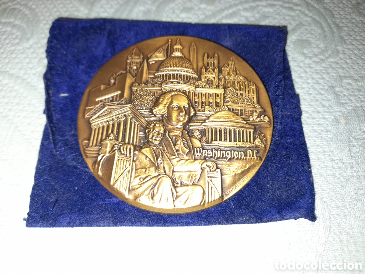 Trofeos y medallas: Medalla colaboraci&oacute;n Militar ASFAC/CC Washington.