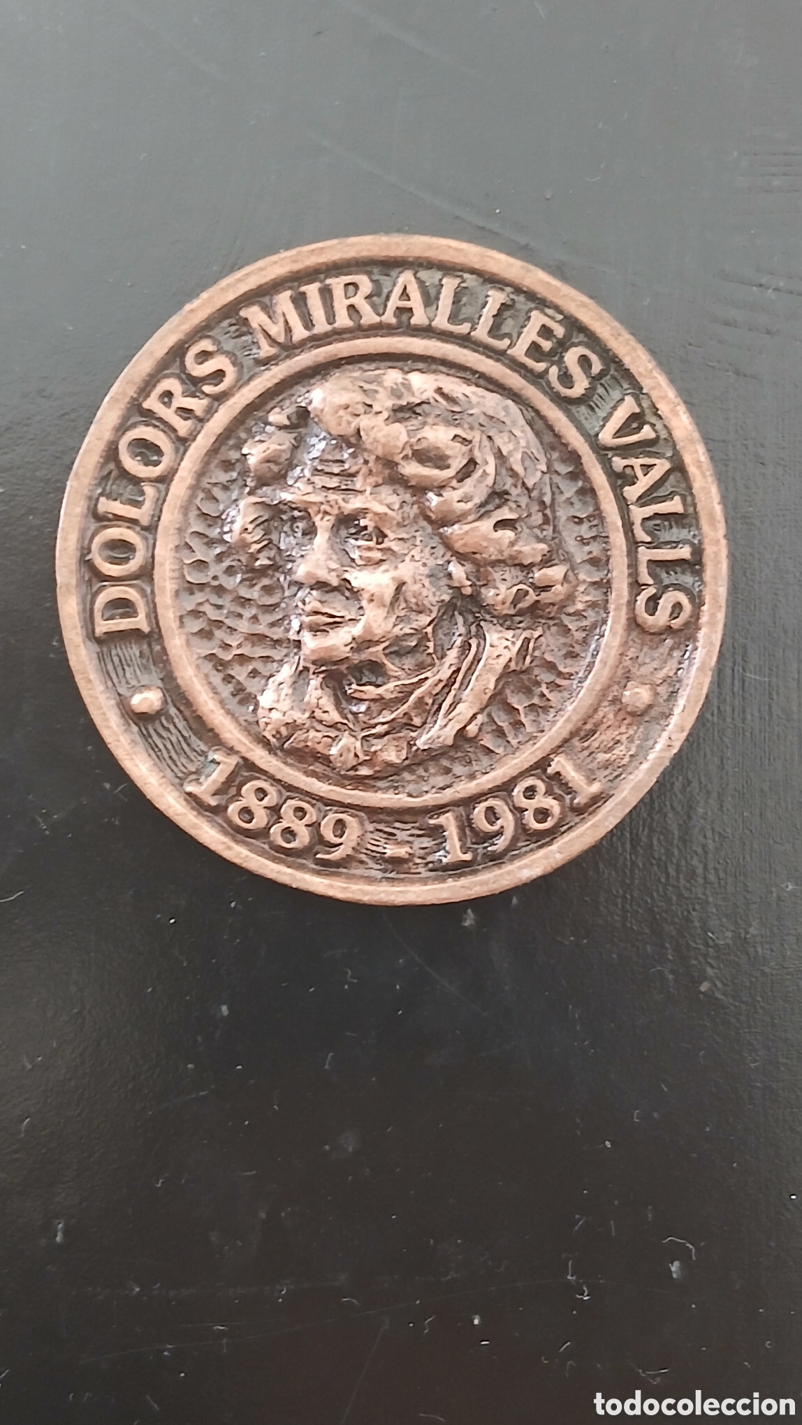 Trofeos y medallas: Medalla Dolors Miralles Valls 1889-1981