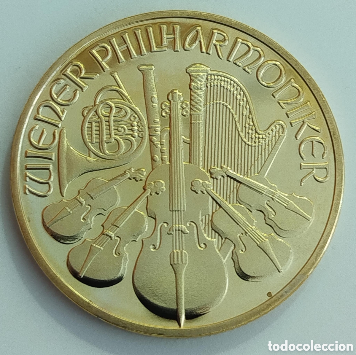 Trofeos y medallas: Moneda en Oro Filarm&oacute;nica Viena 2022