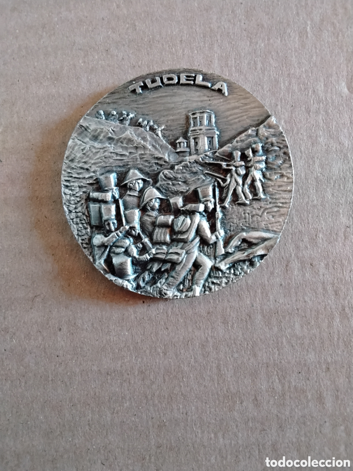 Trofeos y medallas: MEDALLA DE TUDELA.199 ANIVERSARIO DE LA BATALLA DE TUDELA. 23-11-1808