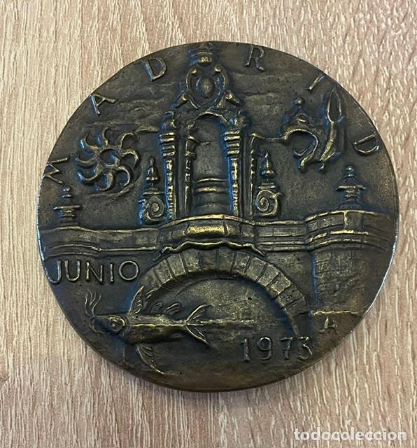 Trofeos y medallas: MEDALLA DE BRONCE - XI CONGRESO INTERNACIONAL DE GRANDES PRESAS - MADRID JUNIO 1973