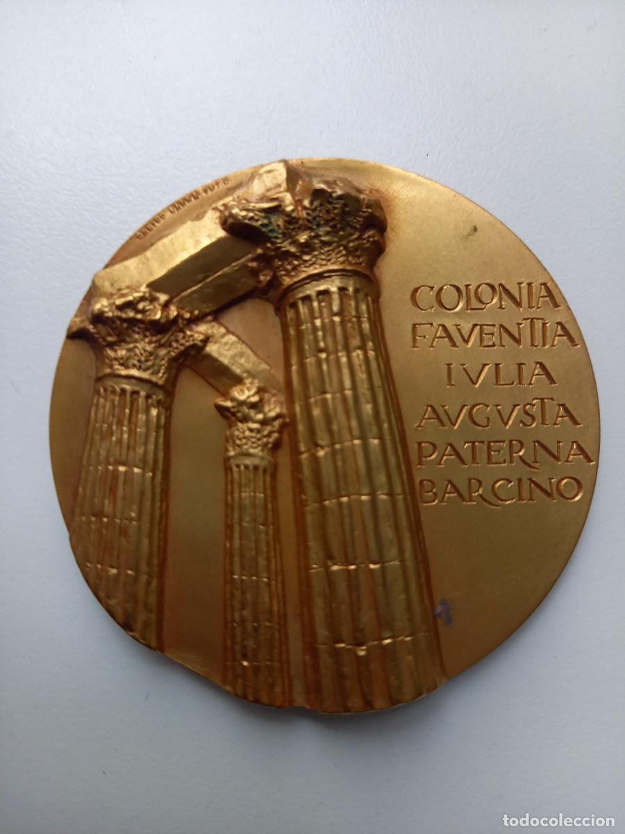 Trofeos y medallas: MEDALLA COLONIA FAVENTIA IVLIA AVGVSTA PATERNA BARCINO