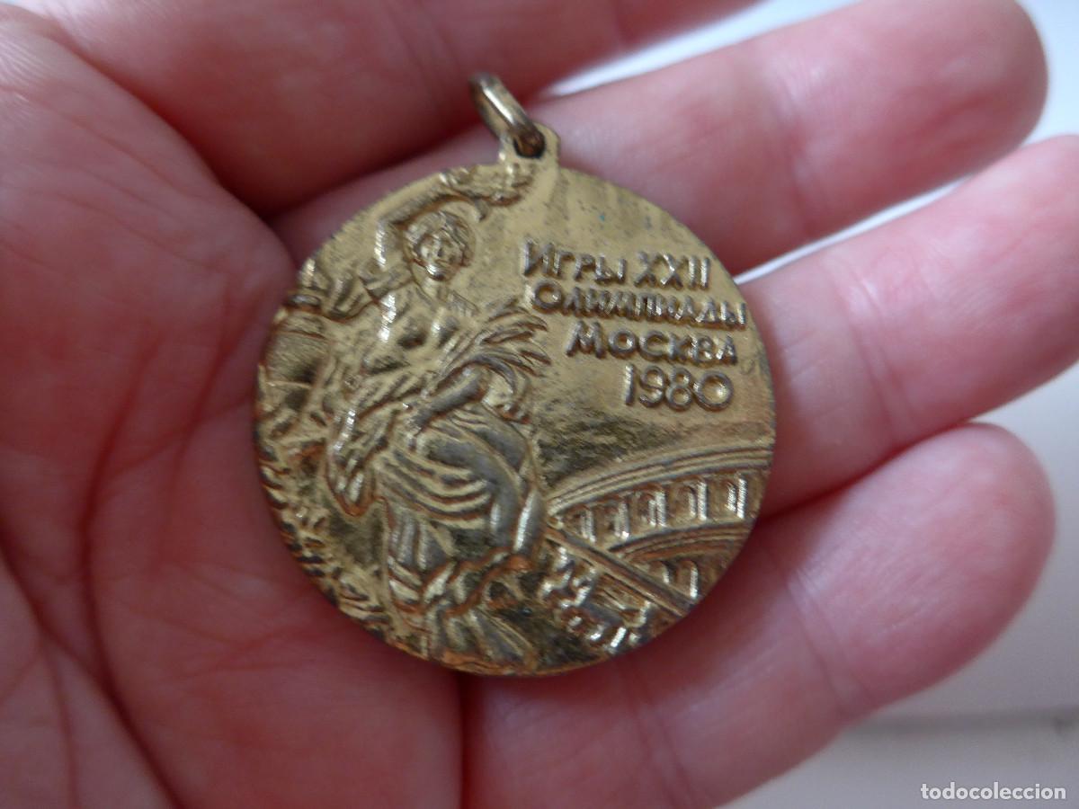 Trofeos y medallas: MEDALLA JJOO MOCKBA 1980