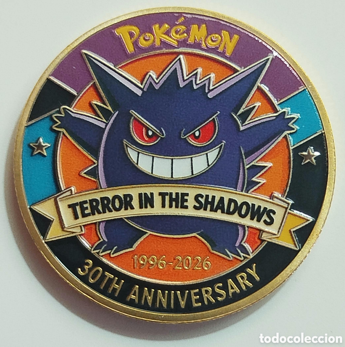 Trofeos y medallas: Moneda Pok&eacute;mon 30 Aniversario - Edici&oacute;n Gengar