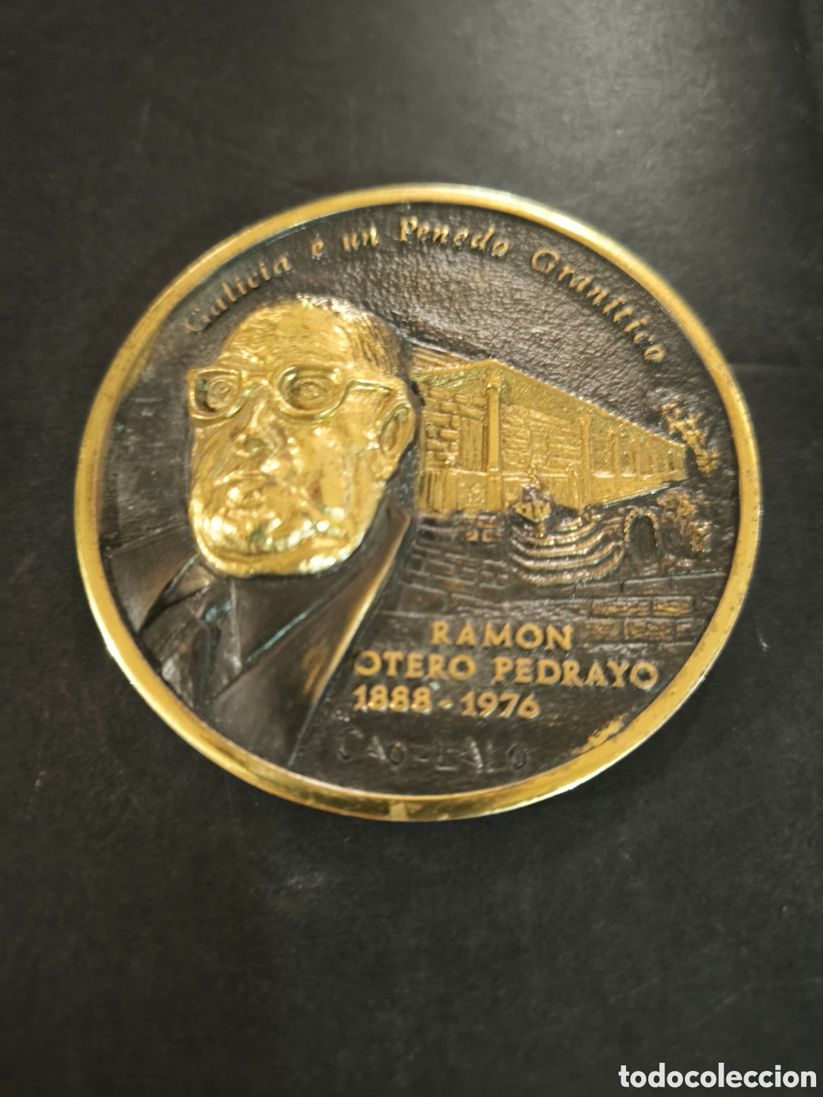 Trofeos y medallas: Medalla de bronce Ram&oacute;n Otero Pedrayo 1888 - 1976. Premios da Cr&iacute;tica, Galicia 1988.