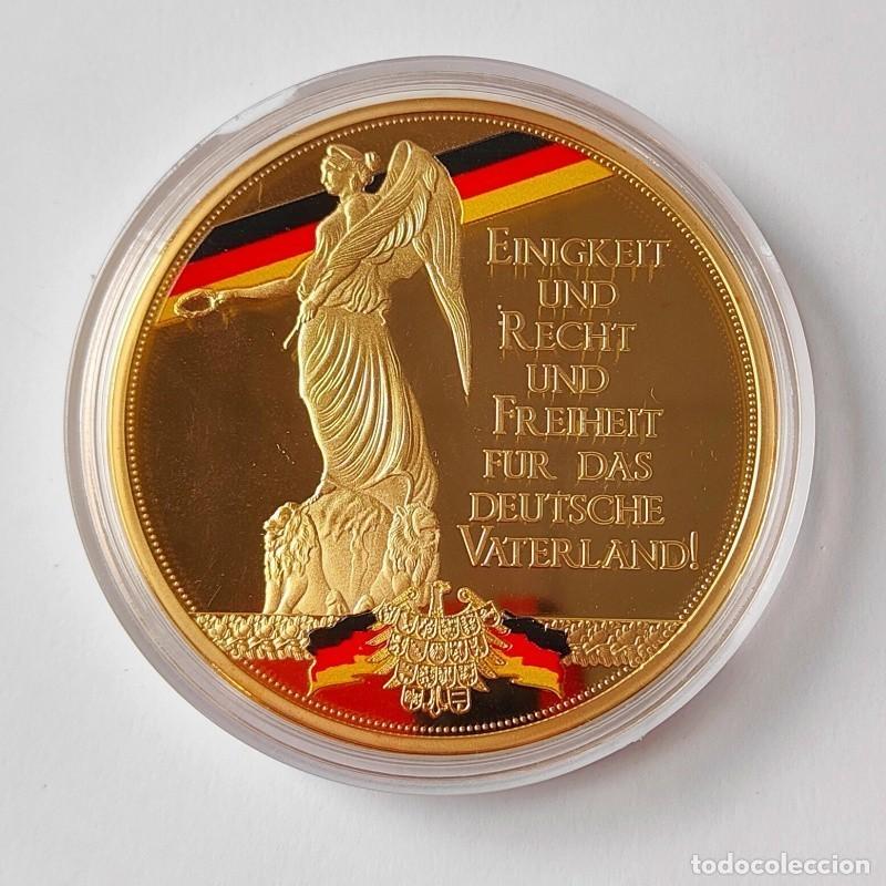 Trofeos y medallas: MEDALLA CONMEMORATIVA UNIDAD, JUSTICIA Y LIBERTAD DE LA PATRIA ALEMANA. COLECCI&Oacute;N SOUVENIRS (TOK-162
