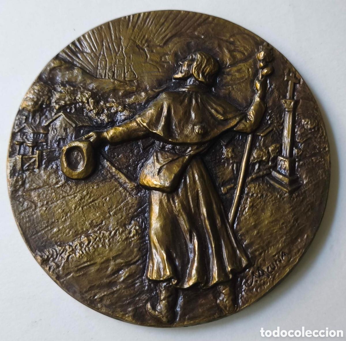 Trofeos y medallas: Medall&oacute;n. 1982. A&ntilde;o Santo Compostelano