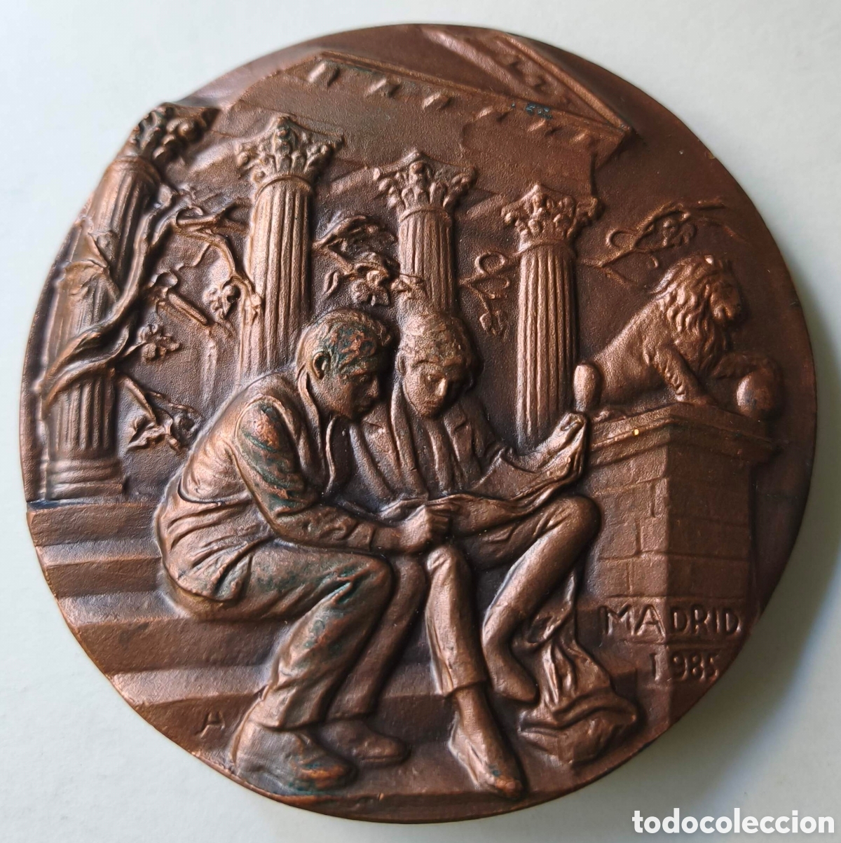 Trofeos y medallas: Espa&ntilde;a. 1985. Gran medall&oacute;n del Congreso de los Diputados