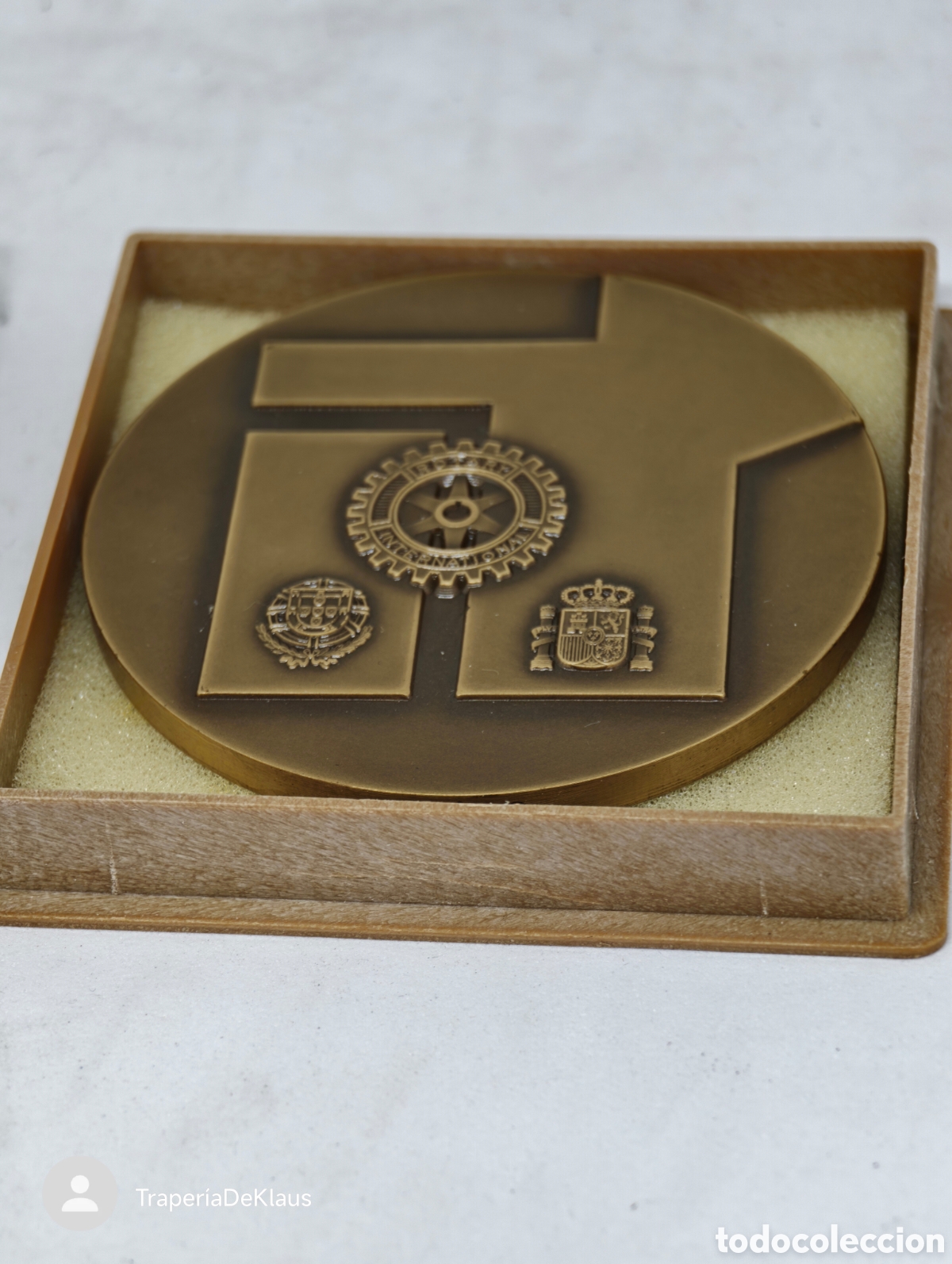 Trofeos y medallas: medalla conmemorativa - por el Rotary International - car141