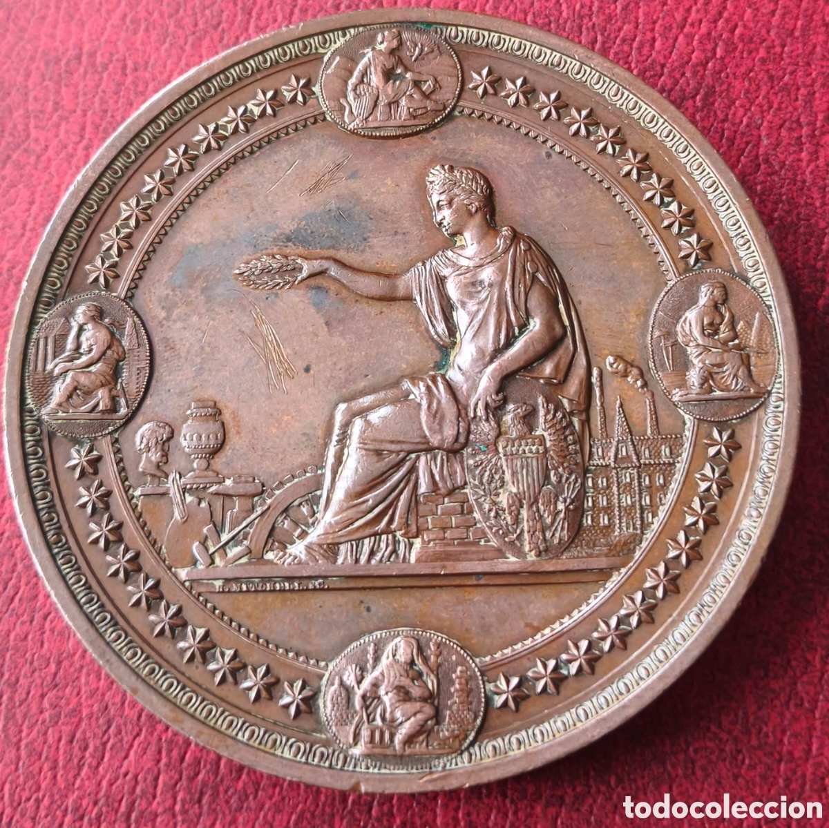 Trofeos y medallas: EEUU. 1876. Centenario de la independencia de los Estados Unidos