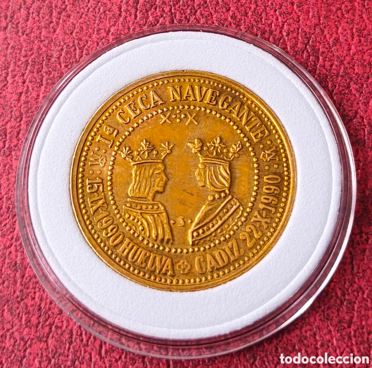 Trofeos y medallas: Espa&ntilde;a. 1990. Rumbo al mundo maya