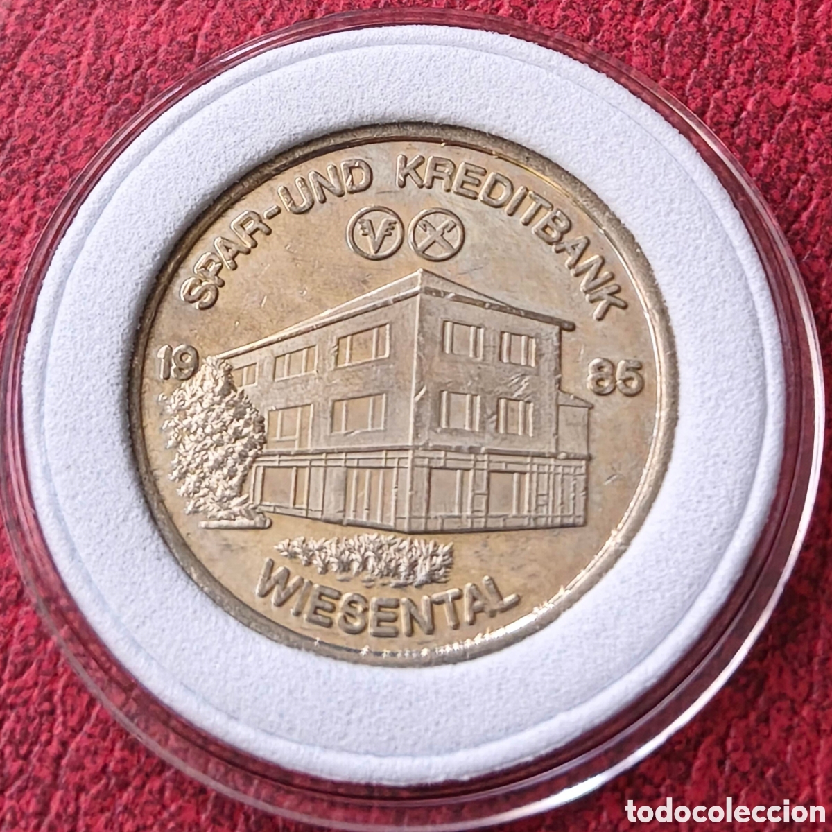 Trofeos y medallas: Alemania. 1985. Banco de Ahorro y Cr&eacute;dito. Wiesental