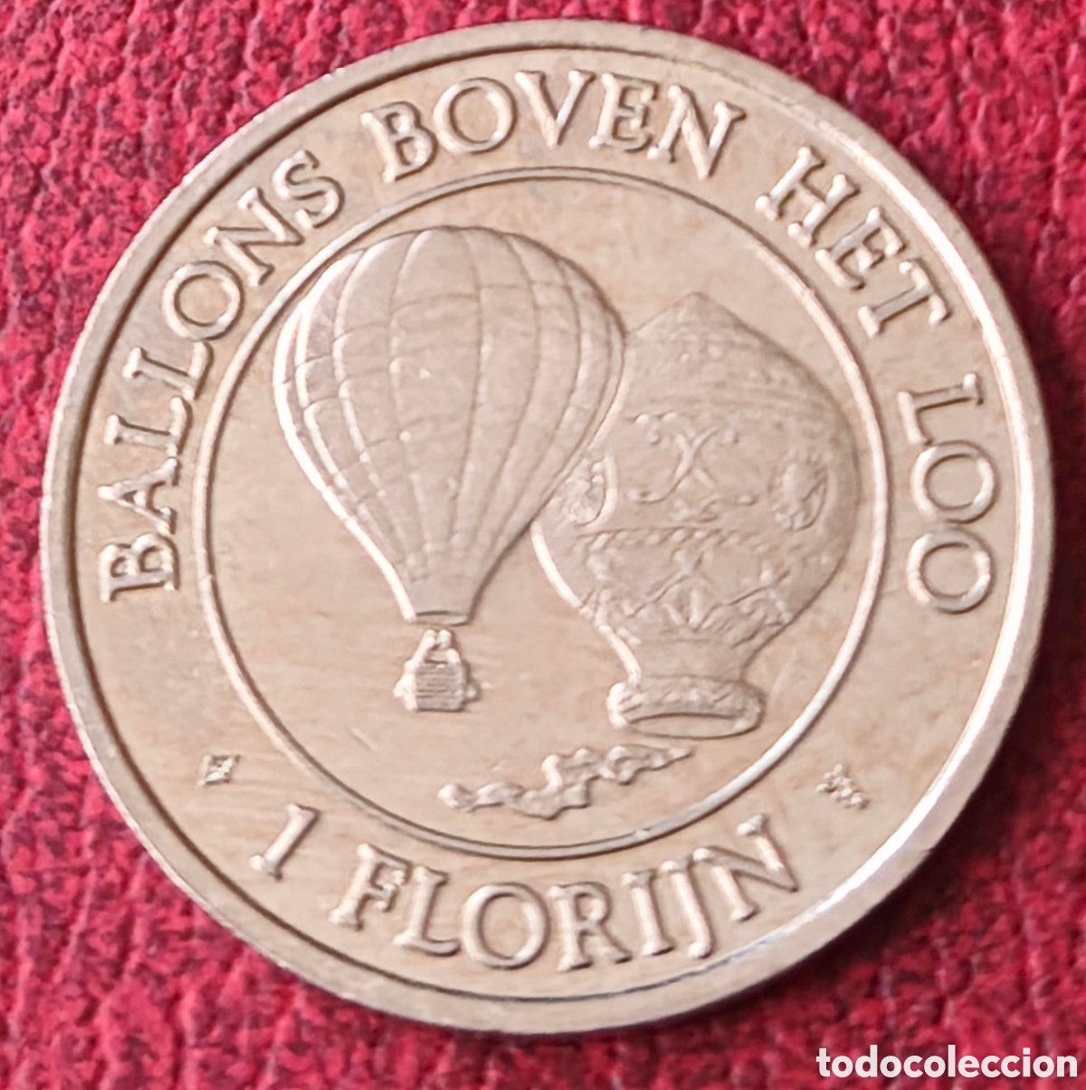 Trofeos y medallas: Pa&iacute;ses Bajos. 1998. Un florin. Palacio Het Loo