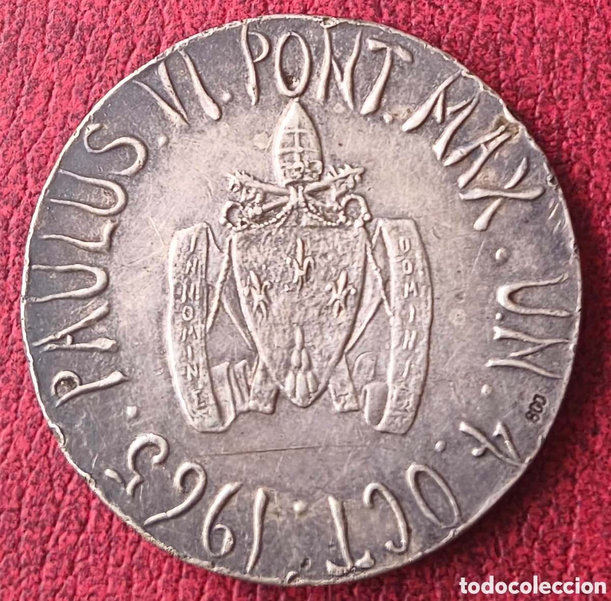 Trofeos y medallas: Vaticano. 1965. Pablo VI. Amoris alumna pax