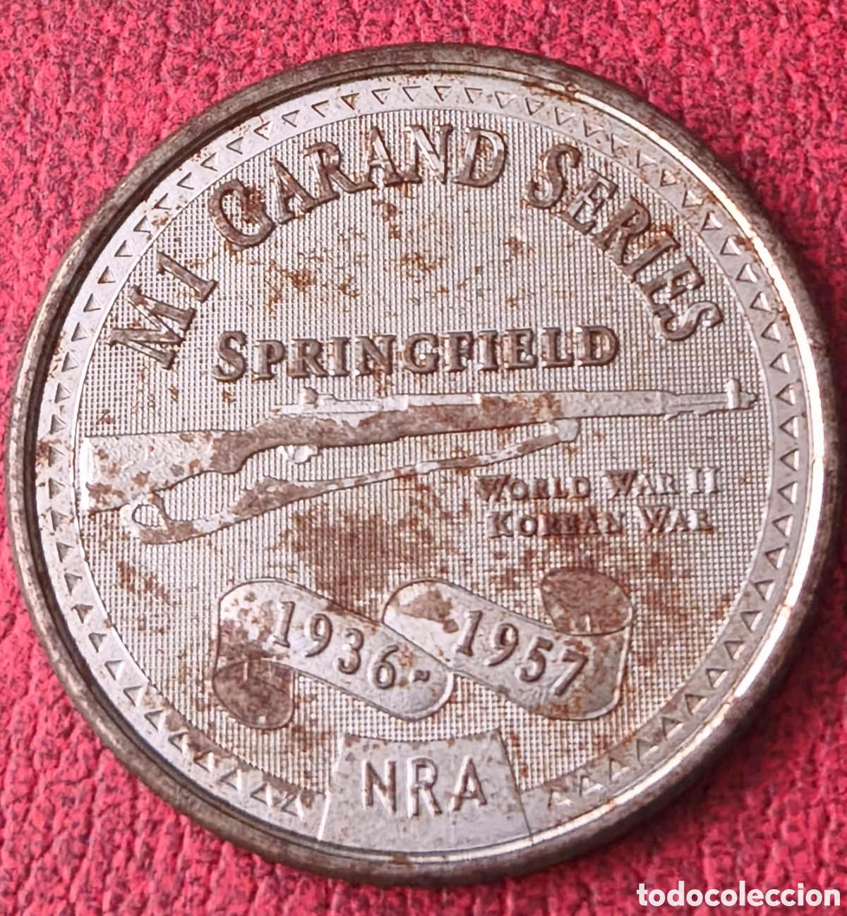 Trofeos y medallas: EEUU. 1957. Springfield. Asociaci&oacute;n del rifle