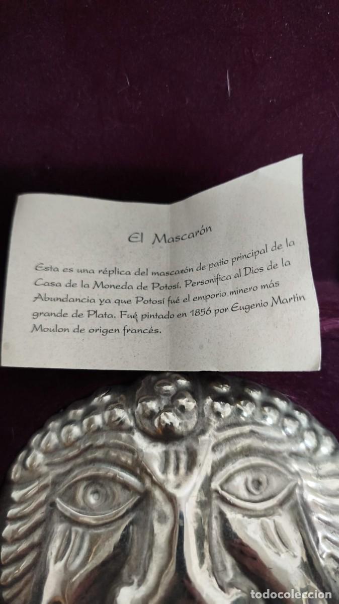 Trofeos y medallas: Medall&oacute;n Casa de la Moneda de Potos&iacute; - Foto 3