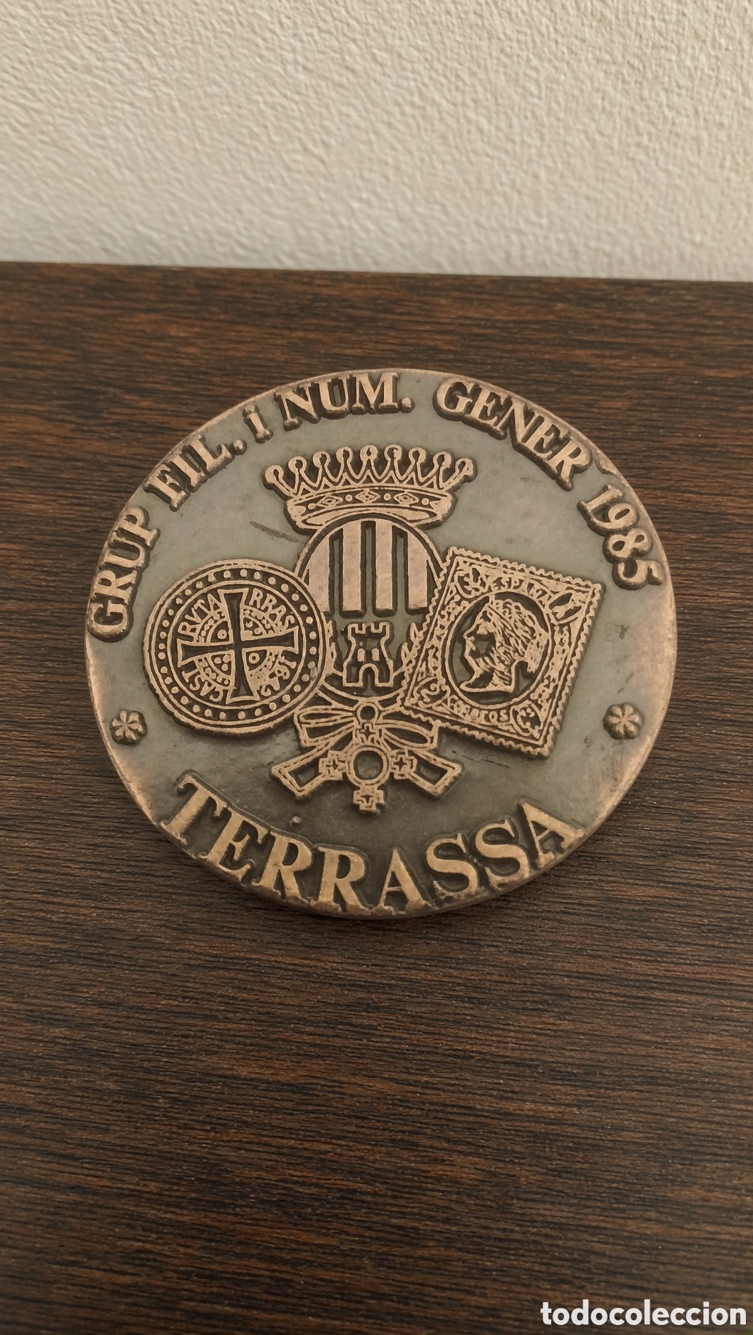 Trofeos y medallas: Medalla Josep Garcia i Humet.Grabado de CASAMADA 6-13.Fechas 1864-1915.