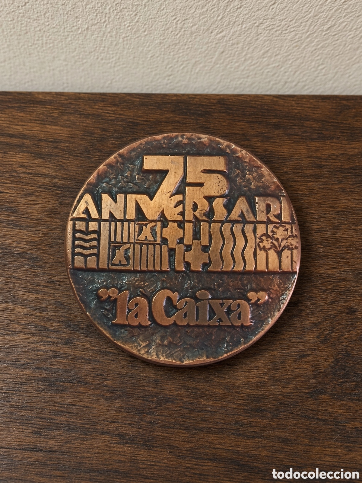 Troph&auml;en und Medaillen: Medalla 75 Aniversario la Caixa