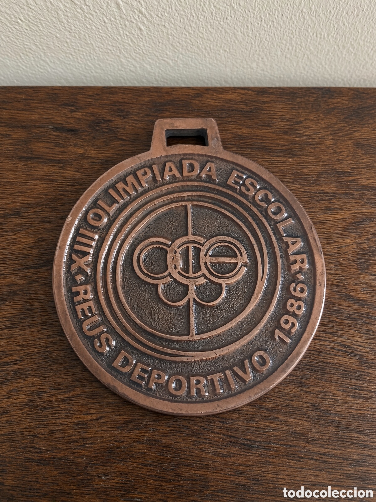 Trofeos y medallas: Medalla Reus Deportivo Olimpiada Escolar 1985