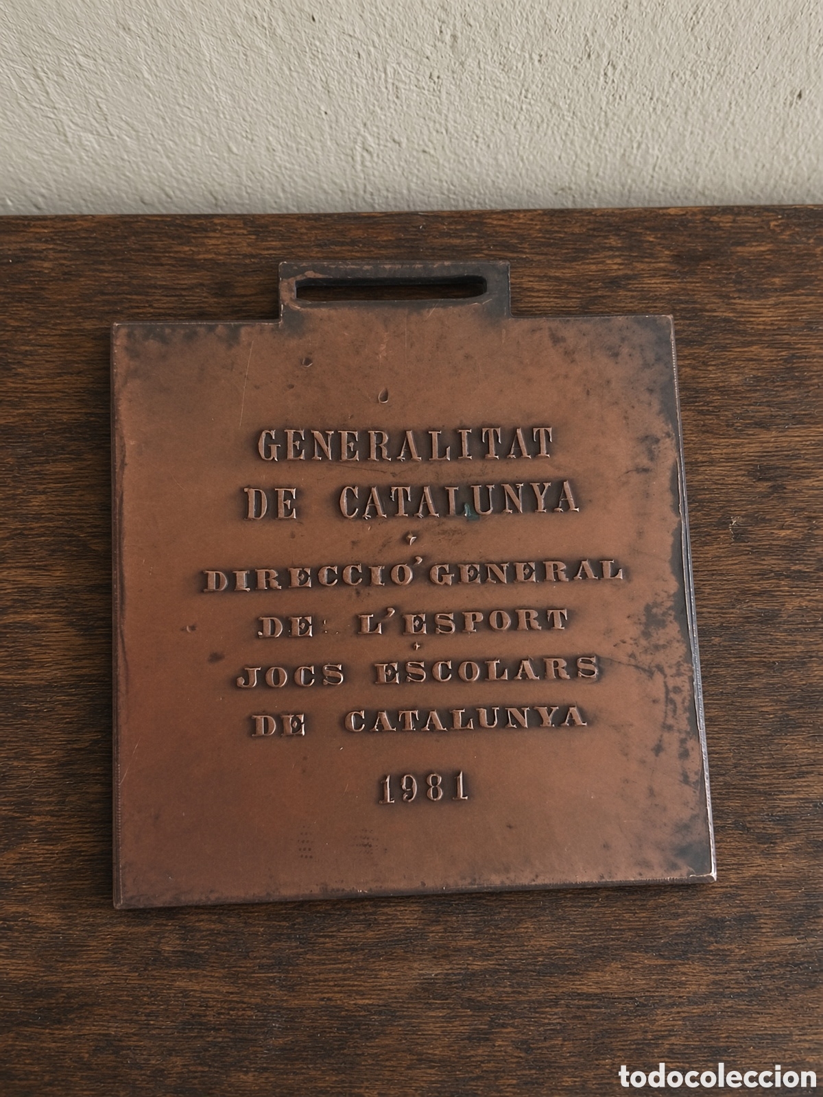 Trofeos y medallas: Antigua Medalla Generalitat de Catalunya Jocs Esportius Escolars de Catalunya 1981
